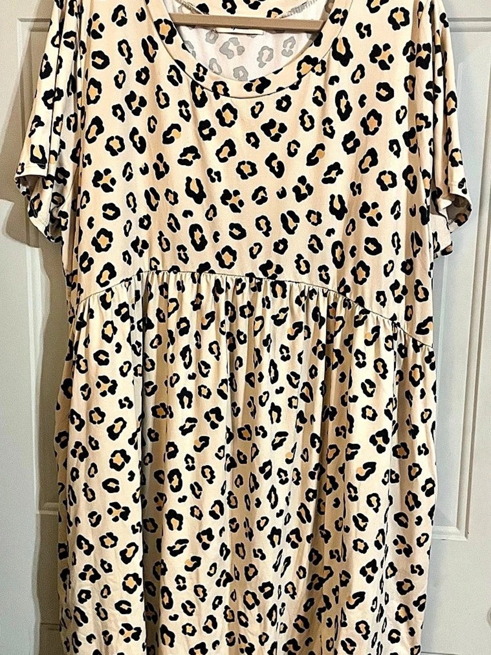 Haptics NWOT Leopard Print Dress Size 1x